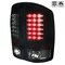 Spec-D Tuning 02-06 Dodge Ram LED Tail Lights Glossy Black Housing With Smoke Lens LT-RAM02BBLED-TM - alternate 1